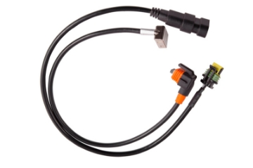 Picture of Diode Dynamics D1S Ballast Power Wires Input and Output