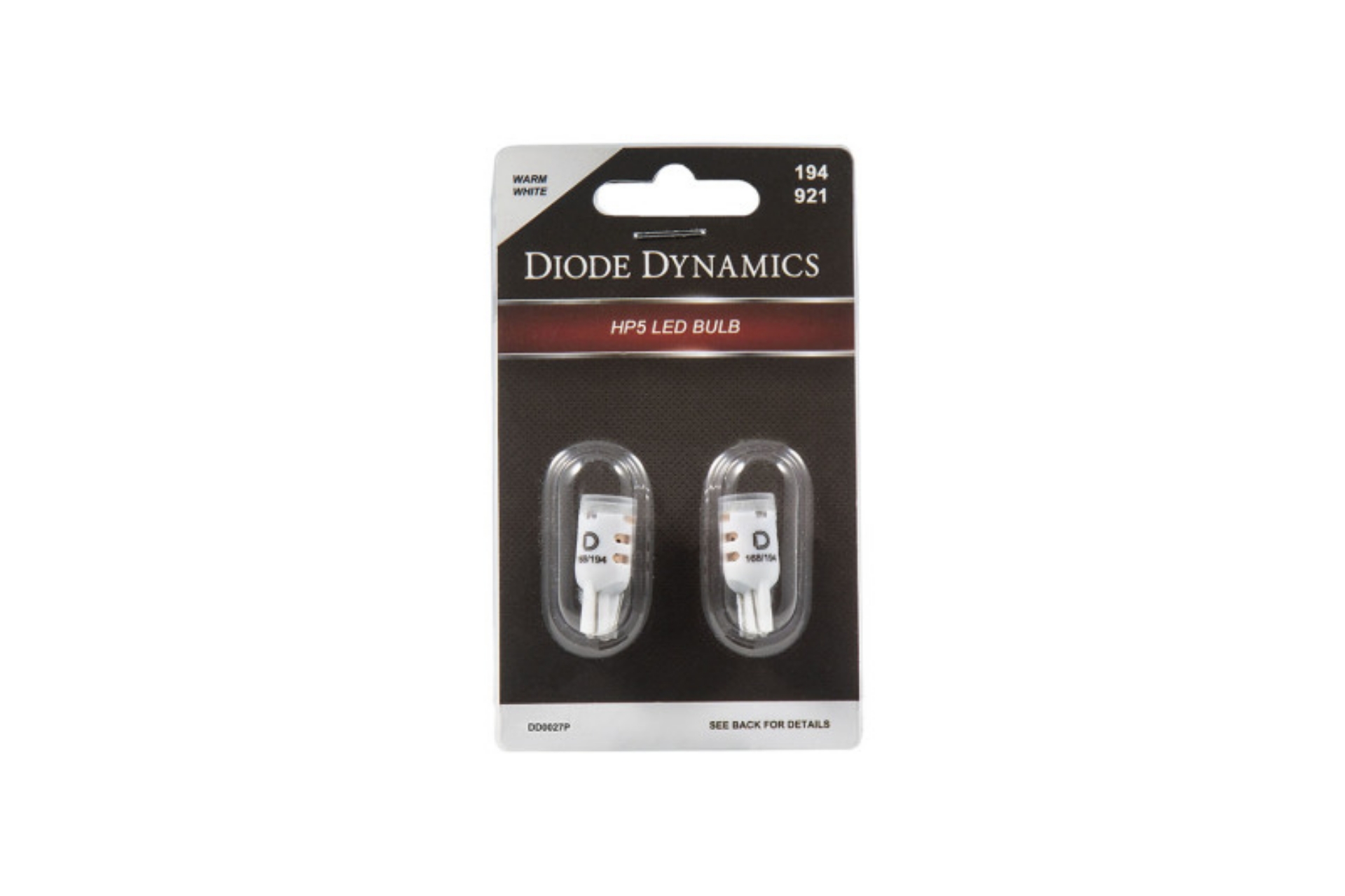 Picture of Diode Dynamics 194 LED Bulb HP5 LED Warm - White Short Pair
