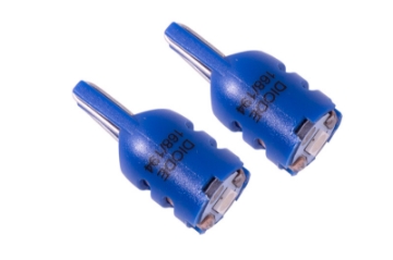 Picture of Diode Dynamics 194 LED Bulb HP5 LED - Blue Short Pair