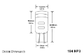 Picture of Diode Dynamics 194 LED Bulb HP3 LED - Amber Short Pair