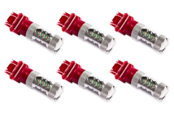 Picture of Diode Dynamics 3157 LED Bulb XP80 LED - Red Set of 6