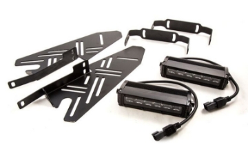 Picture of Diode Dynamics 17-19 Ford Raptor SS Fog Kit 12-0 In - Amber Wide
