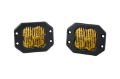 Picture of Diode Dynamics SS3 LED Pod Pro - Yellow Driving Flush Pair
