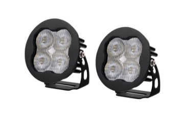 Picture of Diode Dynamics SS3 LED Pod Pro - White SAE Fog Round Pair