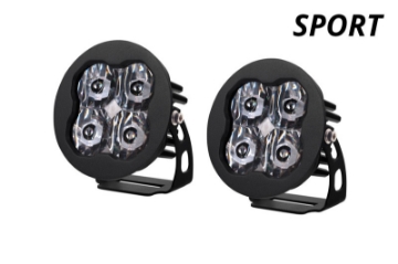 Picture of Diode Dynamics SS3 LED Pod Sport - White SAE Driving Round Pair