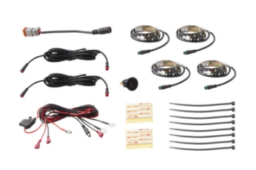 Picture of Diode Dynamics RGBW Grille Strip Kit 4pc Multicolor