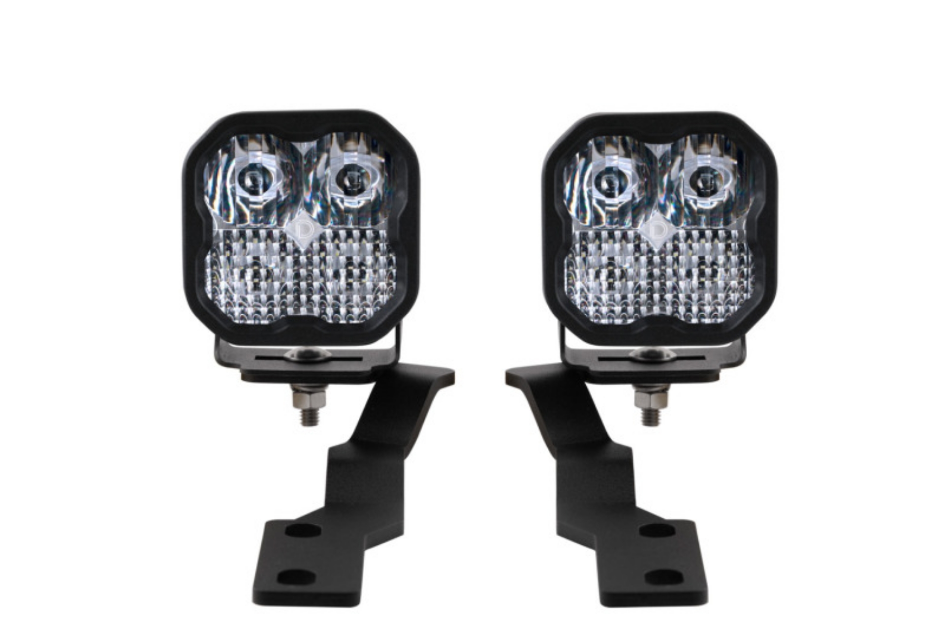 Picture of Diode Dynamics 16-21 Toyota Tacoma Sport SS3 LED Ditch Light Kit - White Combo