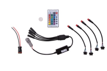 Picture of Diode Dynamics RGBW 24-Key M8 RF Controller