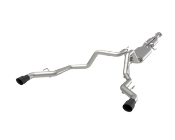 Picture of Kooks 21+ Ford F150 2-7-3-5-5-0L 3in Dual Cat-Back Rear Exit Exhaust w-BlackTips
