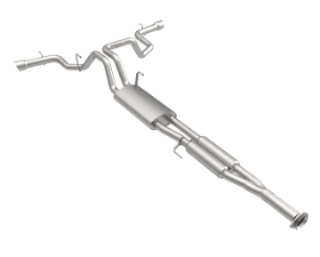 Picture of Kooks 2021+ Ford F150 2-7-3-5-5-0L 3in Dual Cat-Back Side Exit Exhaust w-Polished Tips