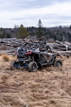 Picture of MBRP 16-21 Polaris RZR XP Turbo - 18-21 RZR XP S - 22 RZR R 2-5in Direct Bolt-On Front Pipe