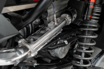 Picture of MBRP 16-21 Polaris RZR XP Turbo - 18-21 RZR XP S - 22 RZR R 2-5in Direct Bolt-On Front Pipe