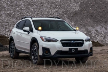 Picture of Diode Dynamics 18-21 Subaru Crosstrek Pro SS3 LED Ditch Light Kit - Yellow Combo