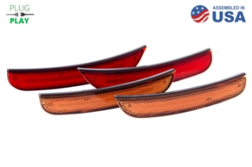 Picture of Diode Dynamics 15-21 Dodge Charger LED Sidemarkers - Amber Red set