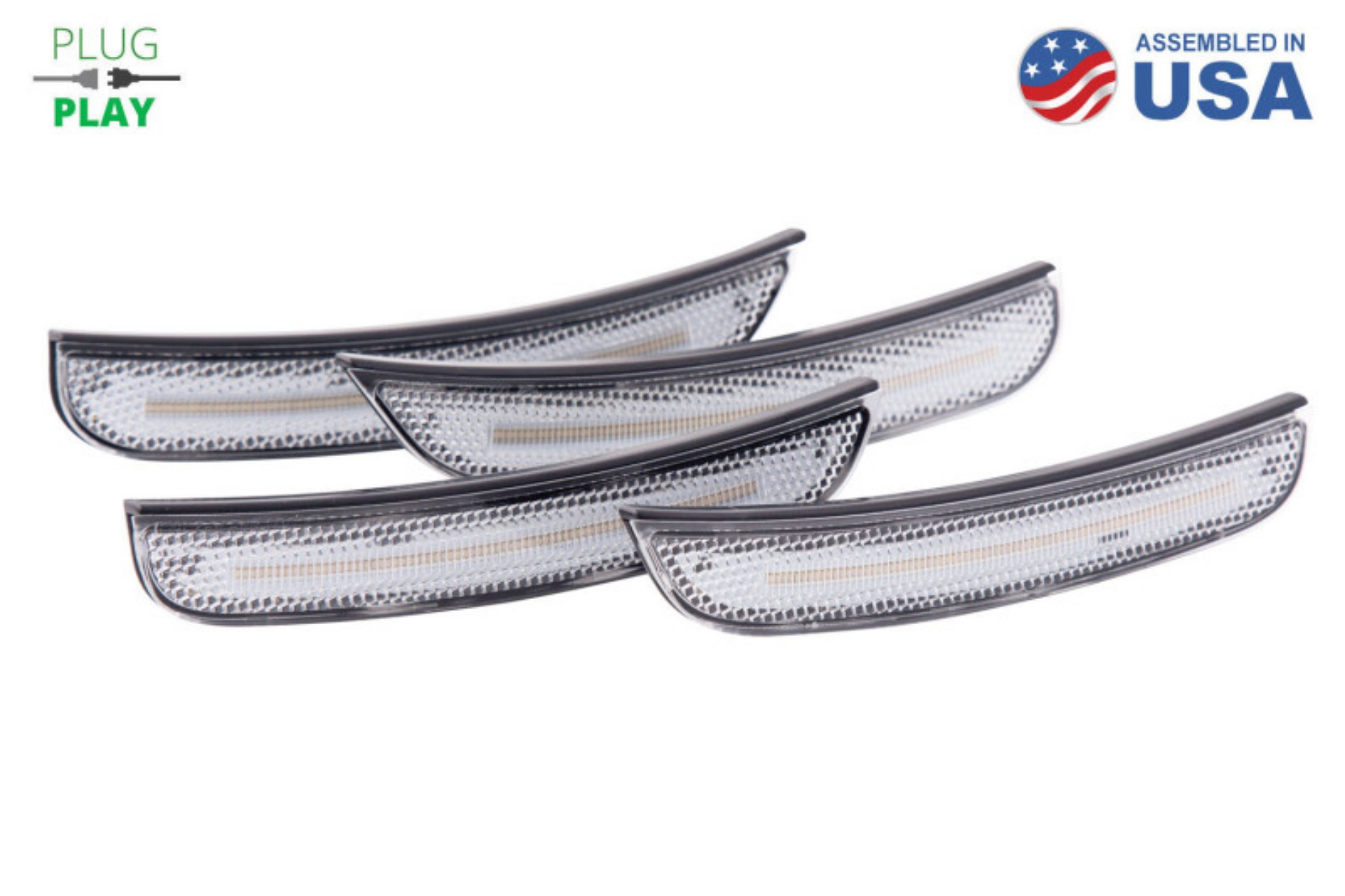 Picture of Diode Dynamics 15-21 Dodge Charge LED Sidemarkers - Clear set