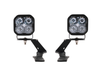 Picture of Diode Dynamics 19-21 Ford Ranger Sport SS3 LED Ditch Light Kit - White Combo
