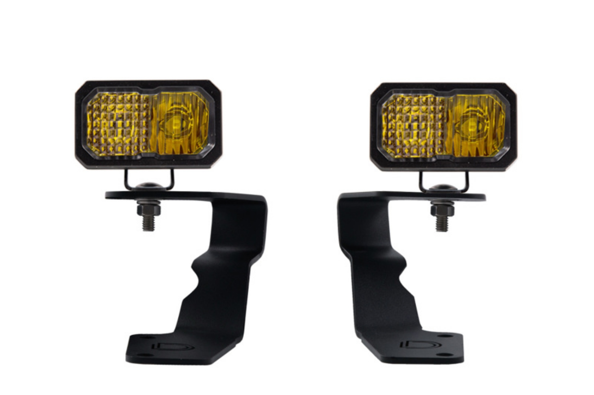 Picture of Diode Dynamics 15-21 Subaru WRX-STi Pro Stage Series 2in LED Ditch Light Kit - Yellow Combo