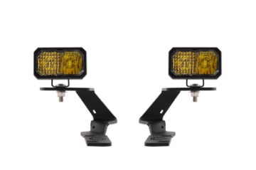 Picture of Diode Dynamics 19-21 Ford Ranger Stage Series 2in LED Ditch Light Kit - Yellow Pro Combo