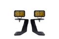 Picture of Diode Dynamics 18-21 Subaru Crosstrek Stage Series 2in LED Ditch Light Kit - Yellow Pro Combo
