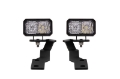 Picture of Diode Dynamics 16-21 Toyota Tacoma Stage Series 2in LED Ditch Light Kit Sport - White Combo