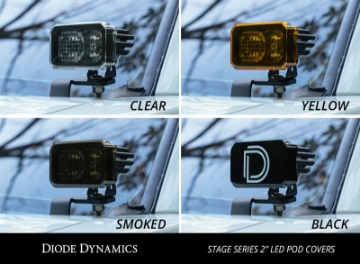 Picture of Diode Dynamics Stage Series 2 In LED Pod Cover Clear Each