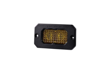 Picture of Diode Dynamics Stage Series 2 In LED Pod Pro - Yellow Flood Flush ABL Each