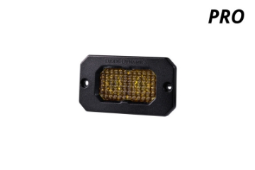 Picture of Diode Dynamics Stage Series 2 In LED Pod Pro - Yellow Flood Flush ABL Each