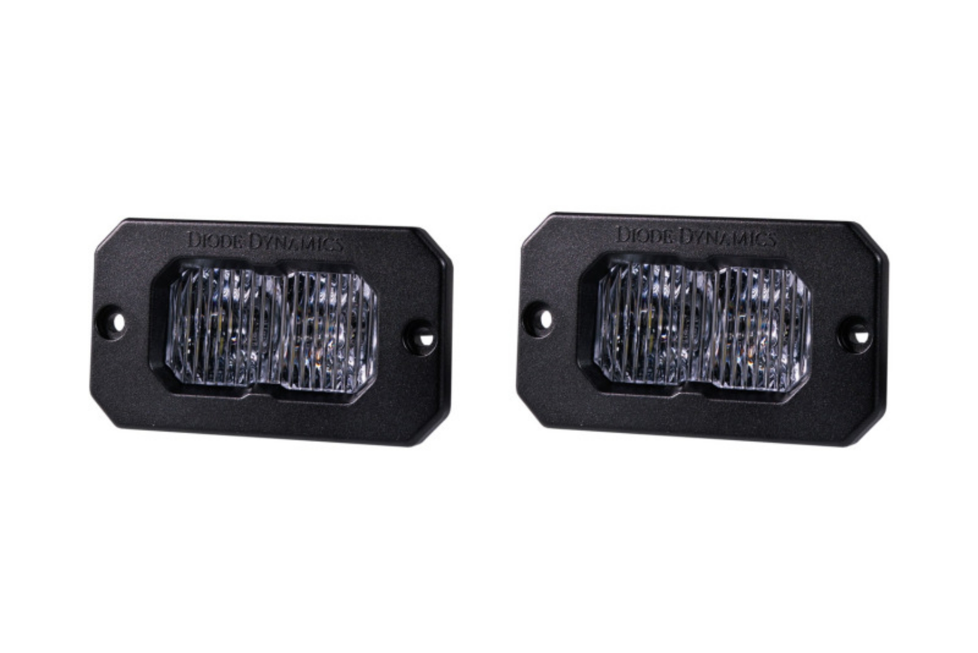 Picture of Diode Dynamics Stage Series 2 In LED Pod Pro - White Fog Flush WBL Pair