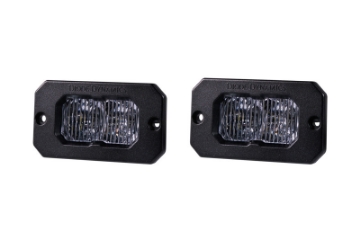 Picture of Diode Dynamics Stage Series 2 In LED Pod Pro - White Fog Flush WBL Pair