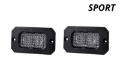 Picture of Diode Dynamics Stage Series 2 In LED Pod Sport - White Flood Flush BBL Pair