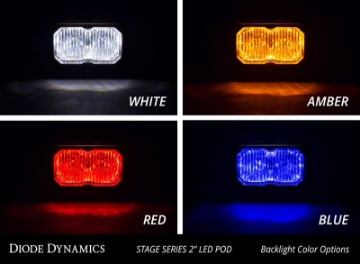Picture of Diode Dynamics Stage Series 2 In LED Pod Sport - White Fog Flush WBL Each