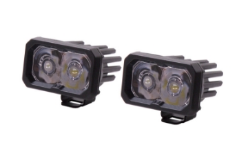 Picture of Diode Dynamics Stage Series 2 In LED Pod Pro - White Spot Standard BBL Pair