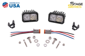 Picture of Diode Dynamics Stage Series 2 In LED Pod Sport - White Driving Standard ABL Pair