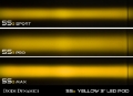 Picture of Diode Dynamics SS3 LED Pod Max - Yellow SAE Fog Angled LH Single