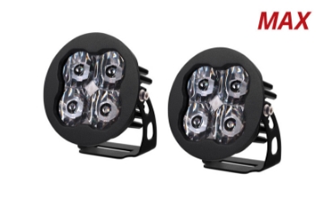 Picture of Diode Dynamics SS3 LED Pod Max - White SAE Fog Round Pair