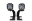 Picture of Diode Dynamics 14-19 Silverado-Sierra SS3 LED Ditch Light Kit - Pro White Combo