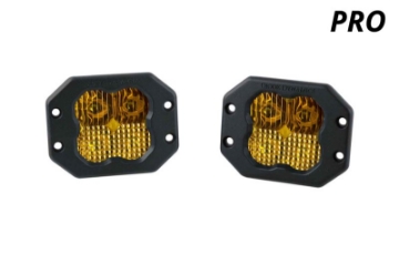 Picture of Diode Dynamics SS3 LED Pod Pro - Yellow Combo Flush Pair