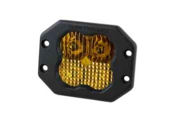 Picture of Diode Dynamics SS3 LED Pod Sport - Yellow Combo Flush Single