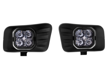 Picture of Diode Dynamics SS3 Ram Horizontal LED Fog Light Kit Sport - White SAE Driving