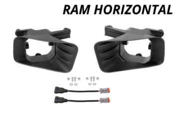 Picture of Diode Dynamics SS3 Ram Horizontal Fog Light Mounting Bracket Kit