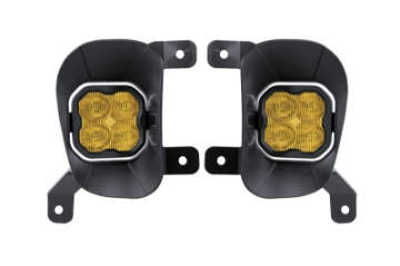 Picture of Diode Dynamics SS3 Ram Vertical LED Fog Light Kit Pro - Yellow SAE Fog