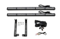 Picture of Diode Dynamics 14-19 Toyota 4Runner SS30 Dual Stealth Lightbar Kit - White Driving