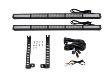 Picture of Diode Dynamics 14-19 Toyota 4Runner SS30 Dual Stealth Lightbar Kit - White Combo