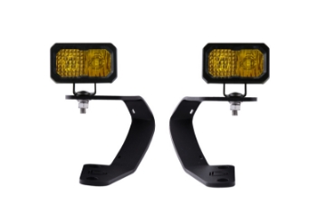 Picture of Diode Dynamics 10-21 Toyota 4Runner Stage Series 2in LED Ditch Light Kit - Yellow Pro Combo