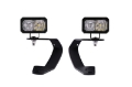 Picture of Diode Dynamics 10-21 Toyota 4Runner Stage Series 2in LED Ditch Light Kit Sport - White Combo