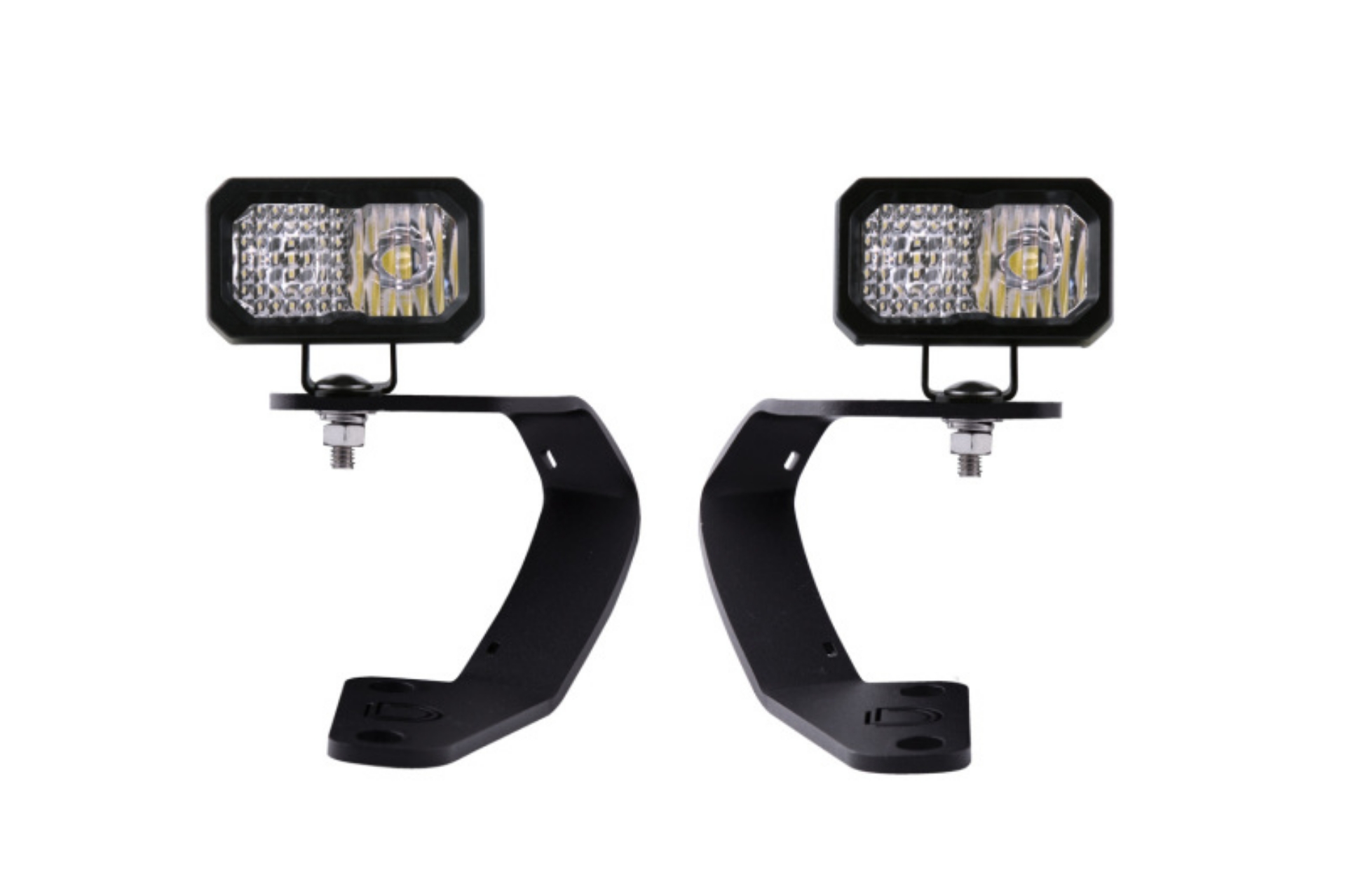 Picture of Diode Dynamics 10-21 Toyota 4Runner Stage Series 2in LED Ditch Light Kit Sport - White Combo