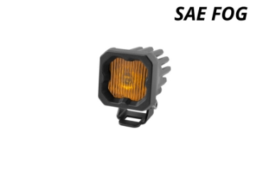 Picture of Diode Dynamics Stage Series C1 LED Pod - Yellow SAE Fog Standard ABL Each