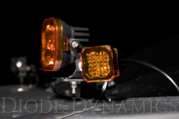Picture of Diode Dynamics Stage Series C1 LED Pod Cover - Yellow Each