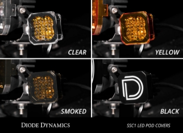 Picture of Diode Dynamics Stage Series C1 LED Pod Cover Black Each