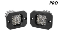 Picture of Diode Dynamics Stage Series C1 LED Pod Pro - White Flood Flush WBL Pair